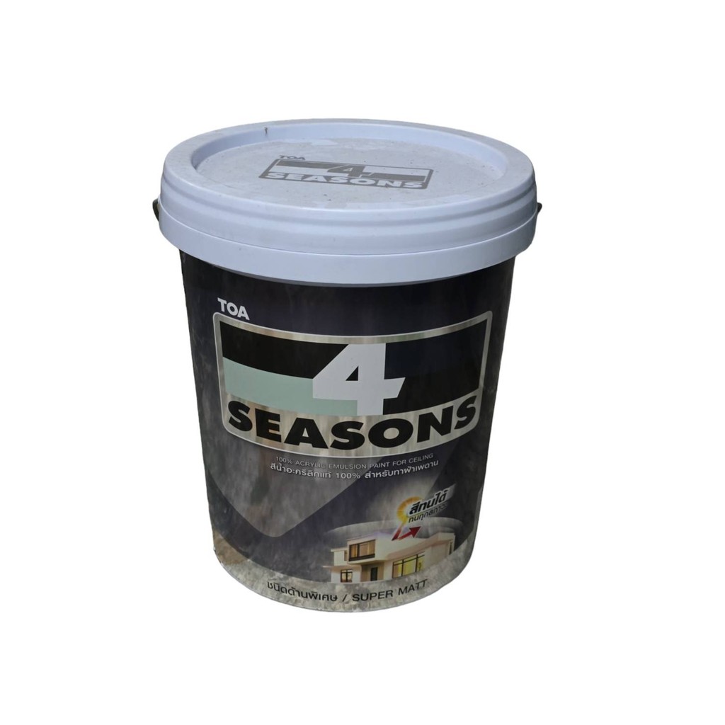 TOA โฟร์ซีซั่น สําหรับ ทาฝ้า เพดาน ทีโอเอ 4 SEASONS สีทาฝ้า สีโฟร์ซีซั่น โฟซีซั่น Four Seasons