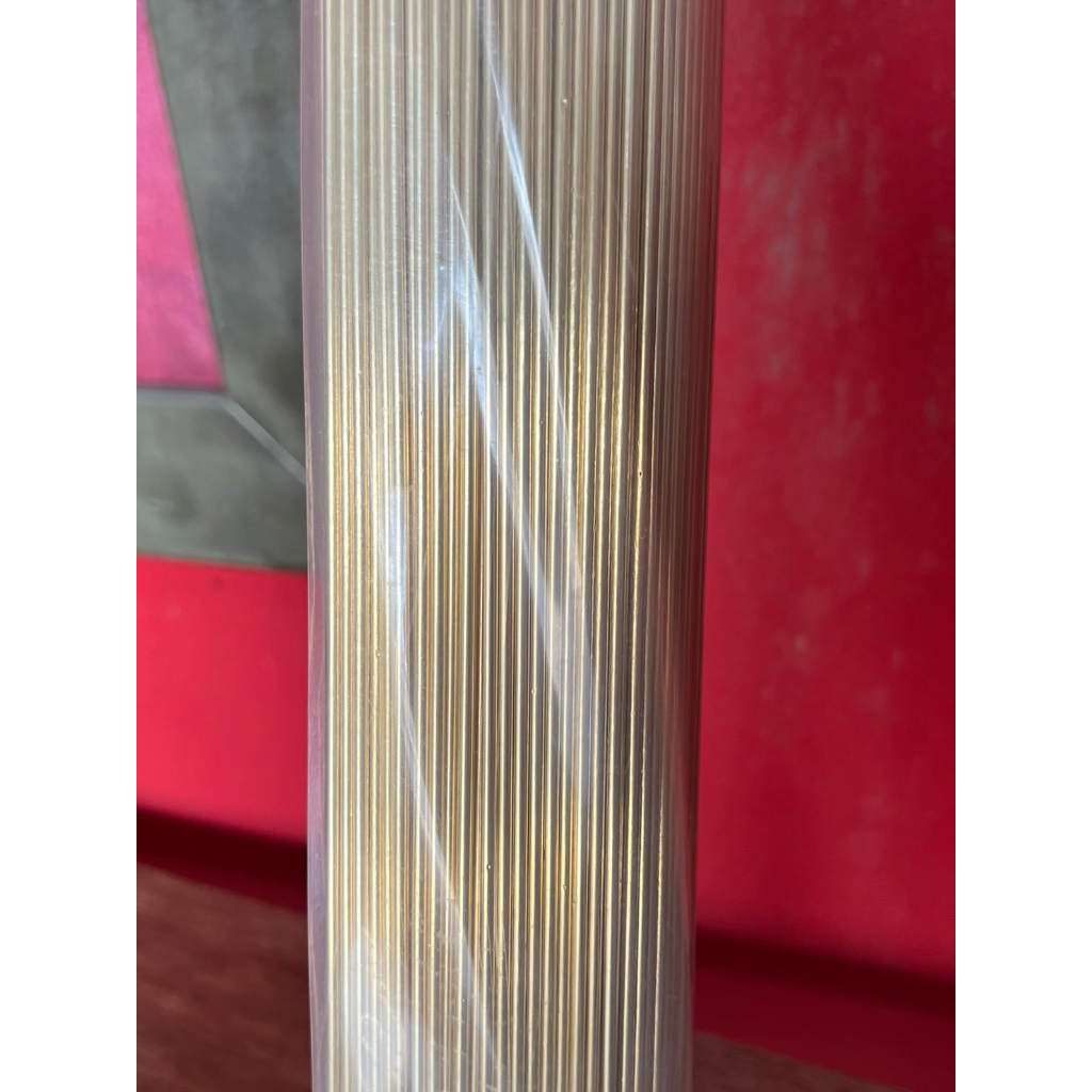 ฺฺBronze [ยกแพ็ค 10kgs] ลวดเชื่อมทองเหลือง TIG ROD 2.4mm. x 1000mm. TIG Brass Wire TIG ROD 2.4mm
