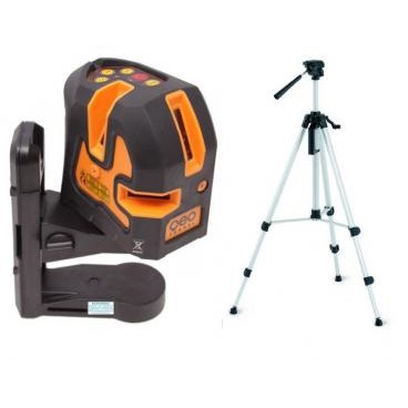GeoFennel (Clearance) เลเซอร์เส้นกากบาท 3 จุดตัด (GEO3X-HP) GEOFENNEL+ขาตั้ง Tripods (FS14)