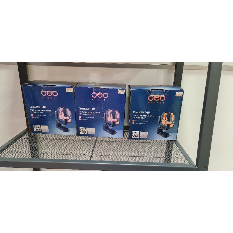 GeoFennel (Clearance) เลเซอร์เส้นกากบาท 3 จุดตัด (GEO3X-HP) GEOFENNEL+ขาตั้ง Tripods (FS14)