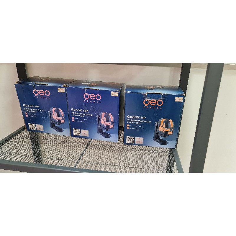 GeoFennel (Clearance) เลเซอร์เส้นกากบาท 3 จุดตัด (GEO3X-HP) GEOFENNEL+ขาตั้ง Tripods (FS14)